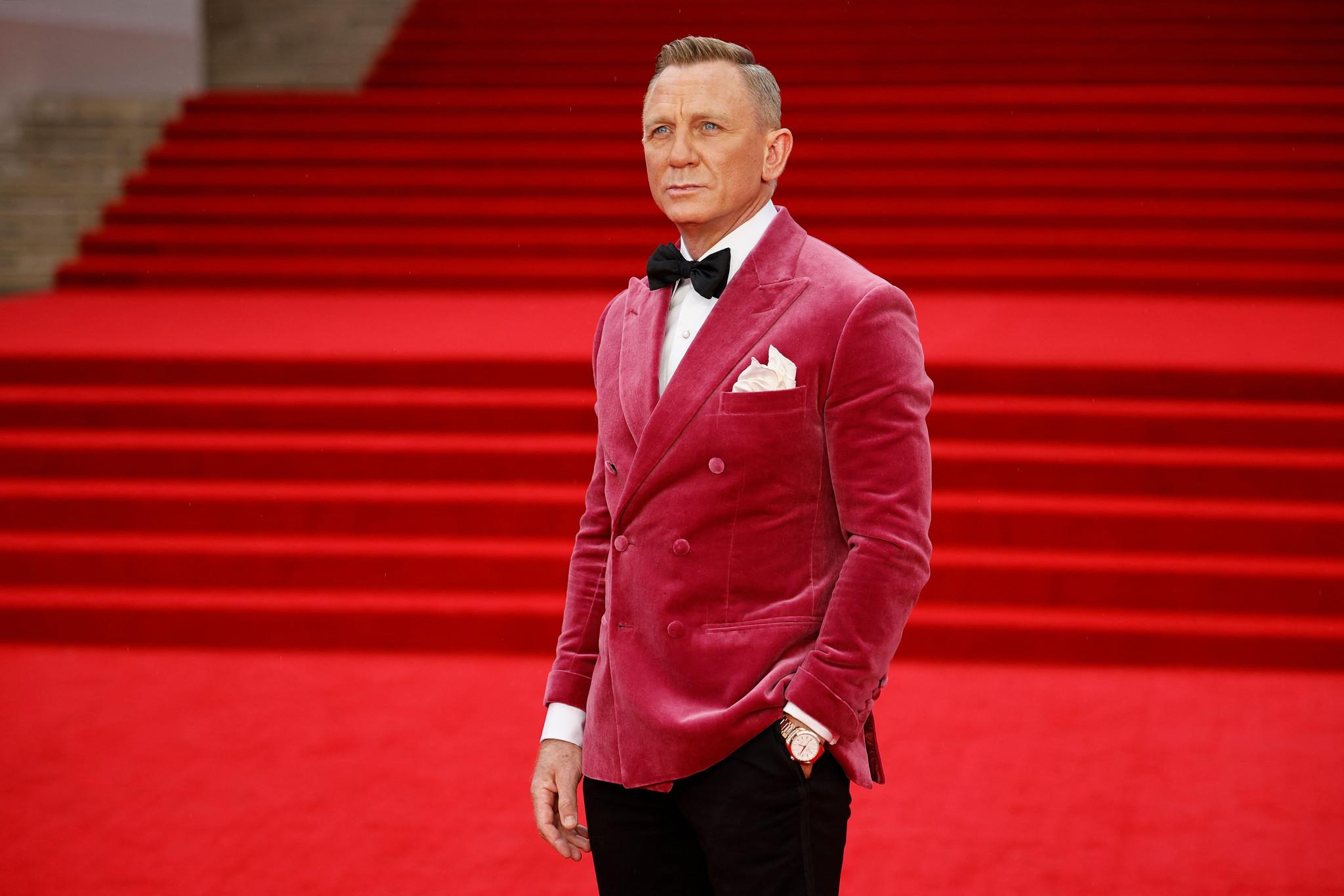 Daniel Craig's - who was James Bond at London 2012 - final appearance as the unparagoned character comes in No Time to Die ©Getty Images