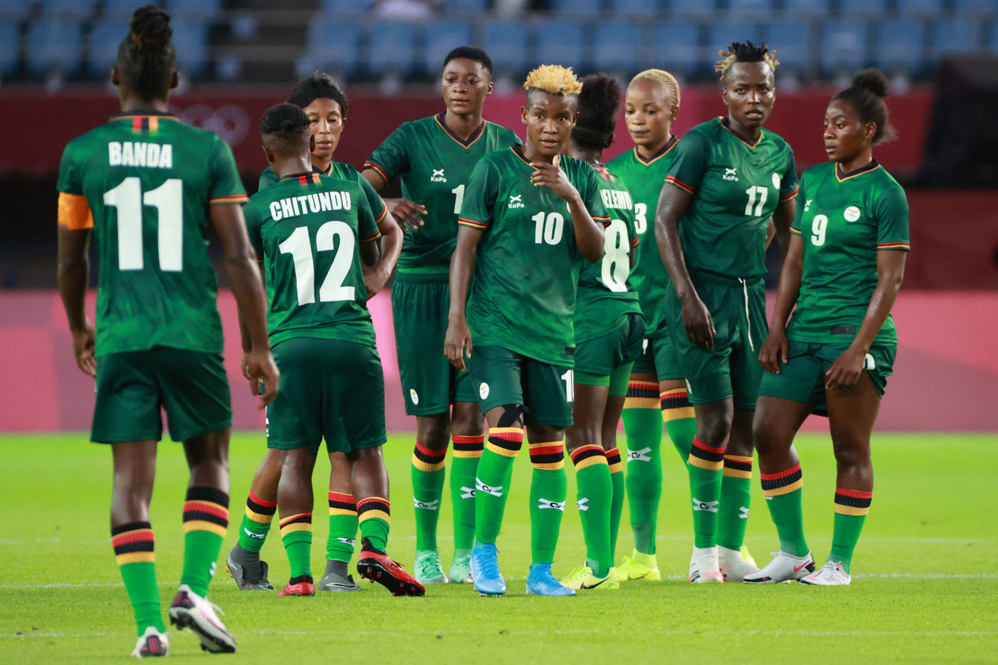 Zambia qualified for the semi-finals with three wins from three in Group C ©Getty Images