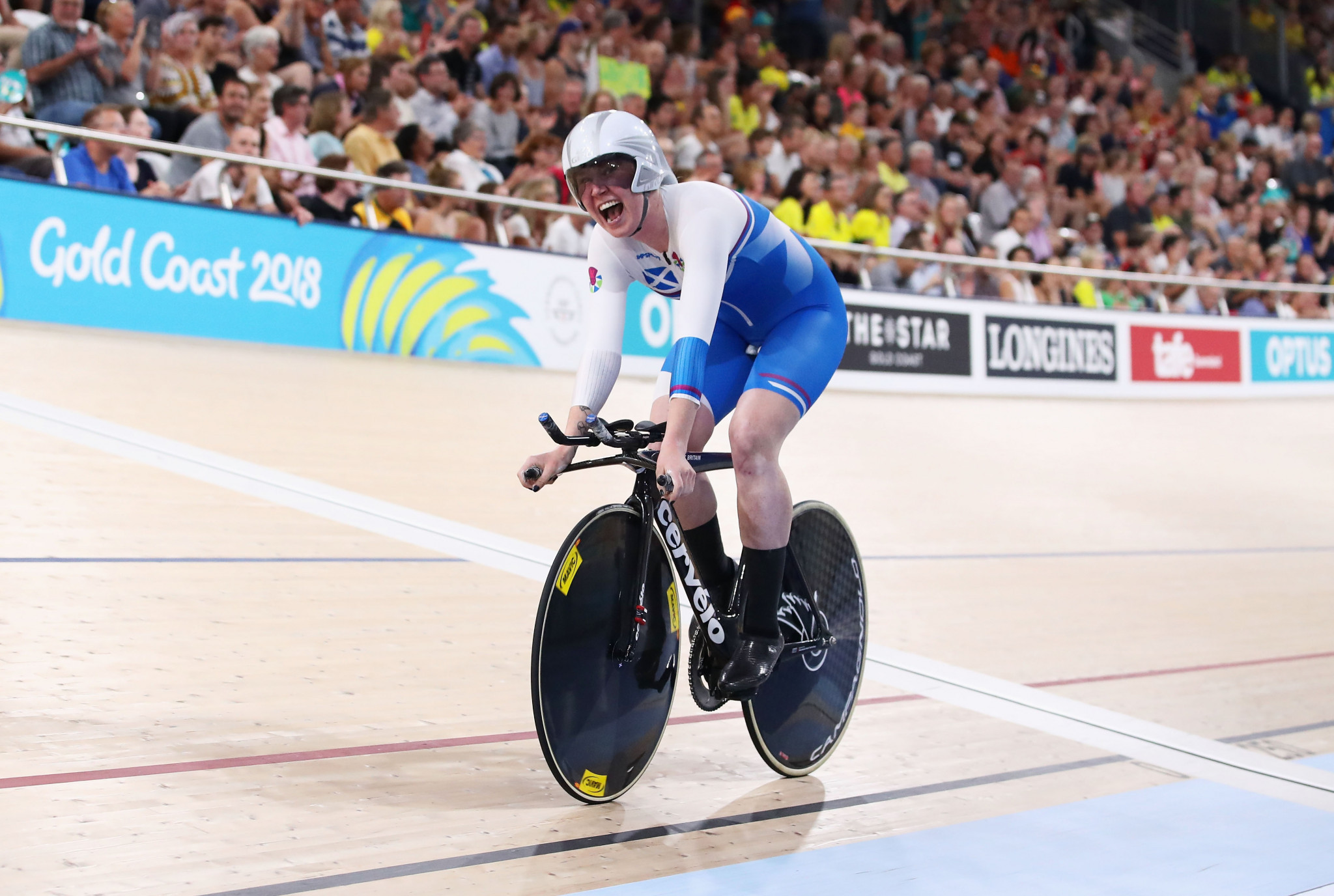 Archibald claims scratch race gold on first day of European Track Cycling Championships