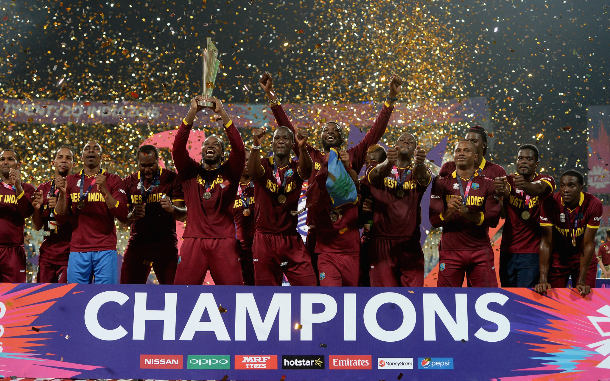 West Indies are set to face England in a repeat of the 2016 final on the opening day of Super12 action at the ICC Men's T20 World Cup 2021 ©Getty Images