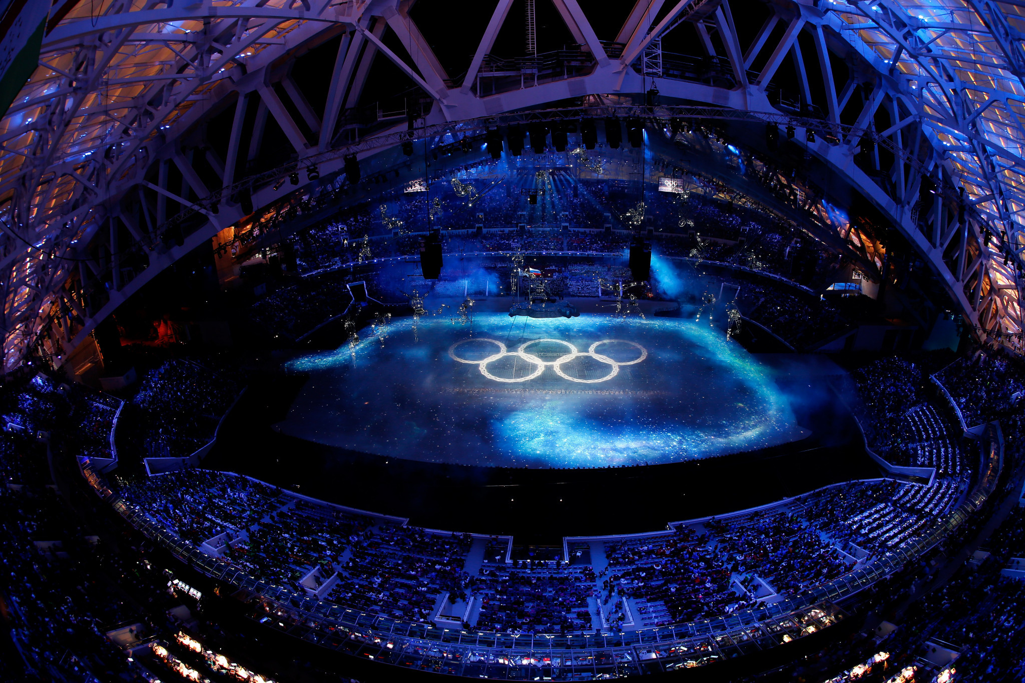 The Fisht Olympic Stadium acted as the main venue for the controversial Sochi 2014 Winter Olympic Games ©Getty Images