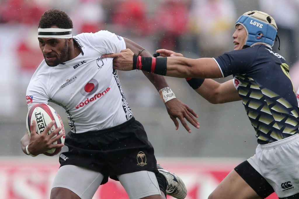Fiji's Semi Kunatani is one of three nominees for the 2015 World Rugby Sevens Player of the Year Award © Getty Images