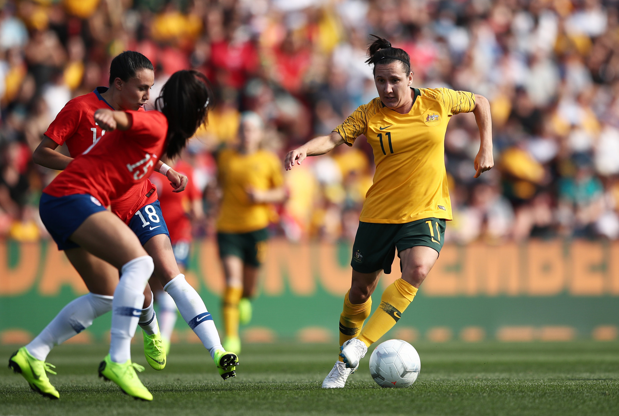 Lisa De Vanna is the Matildas' second most-capped player and second-leading all-time goalscorer ©Getty Images