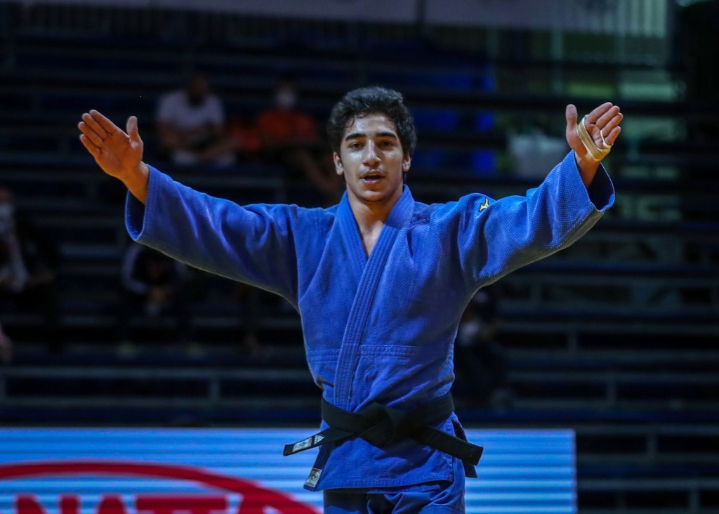 Giorgi Sardalashvili of Georgia was victorious in the men's under-60kg division ©IJF
