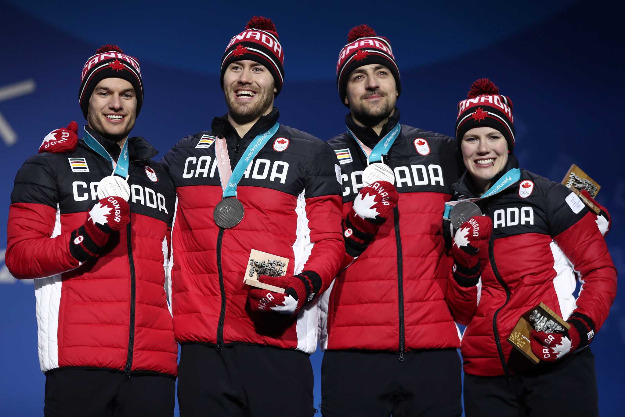 Canada's luge team achieved a silver and bronze medal under Wolfgang Staudinger's stewardship at Pyeongchang 2018 ©Getty Images