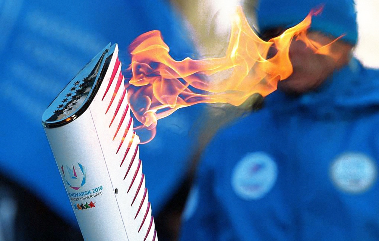 The Krasnoyarsk 2019 Flame was one of many aspects of the Winter Universiade design that was praised ©FISU