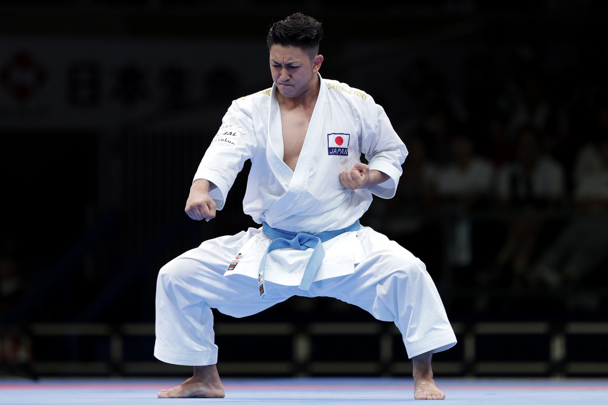 Ryo Kiyuna won Japan's lone karate gold medal at Tokyo 2020 ©Getty Images