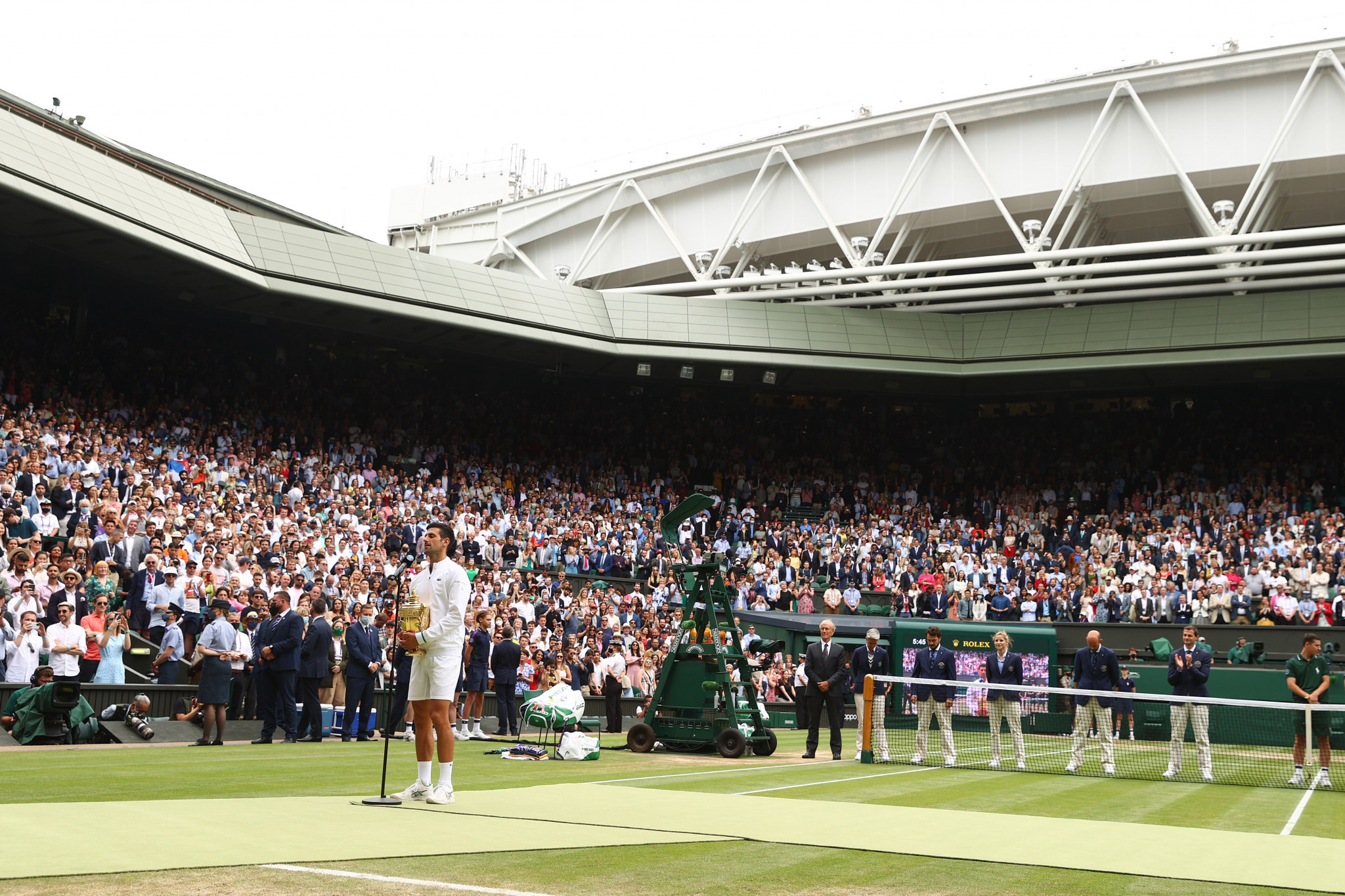 Wimbledon and the AELTC have been criticised for being elitist and lacking diversity ©Getty Images