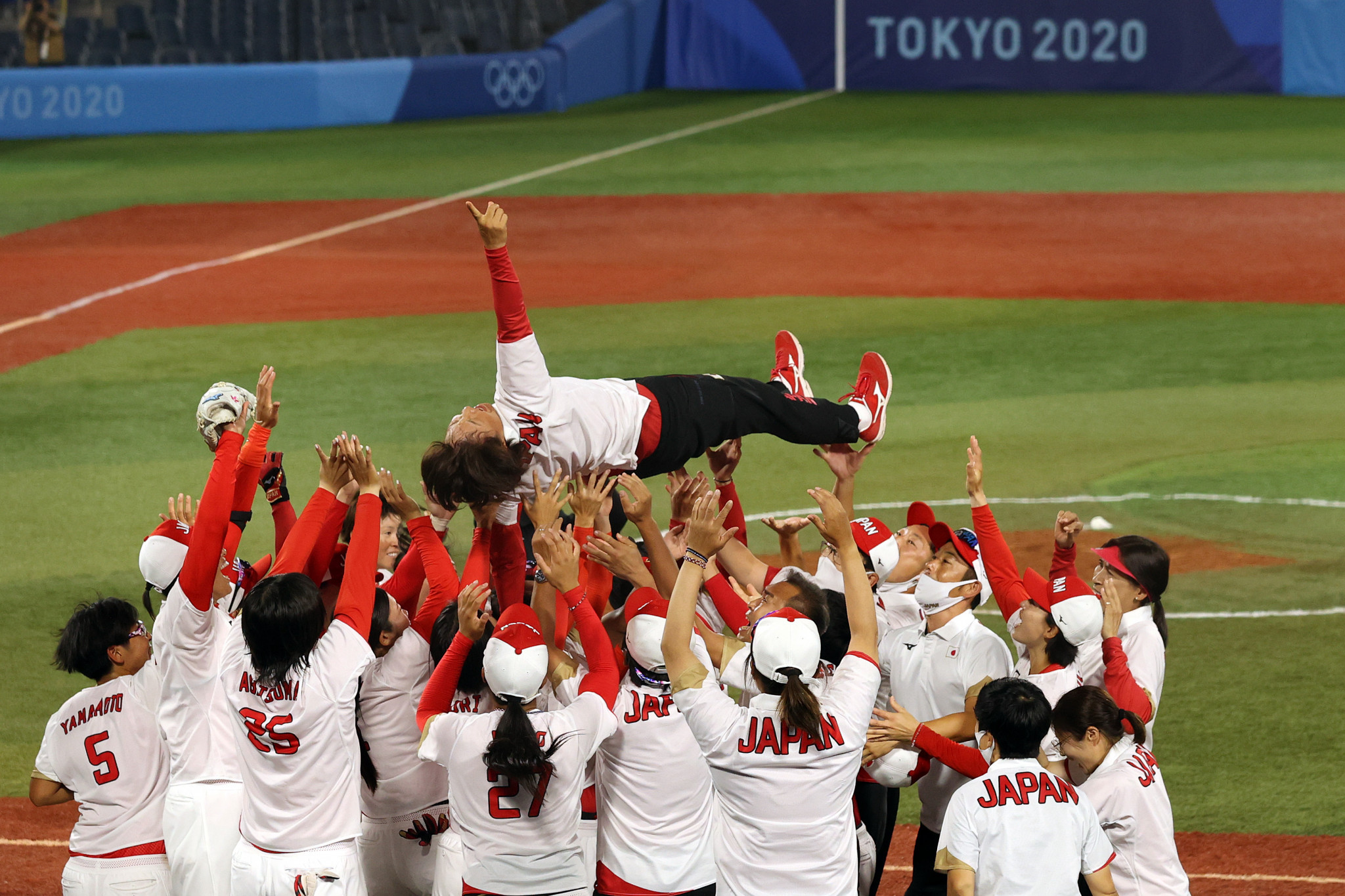 Japan won the gold medal when softball returned to the Olympic programme at Tokyo 2020 ©Getty Images