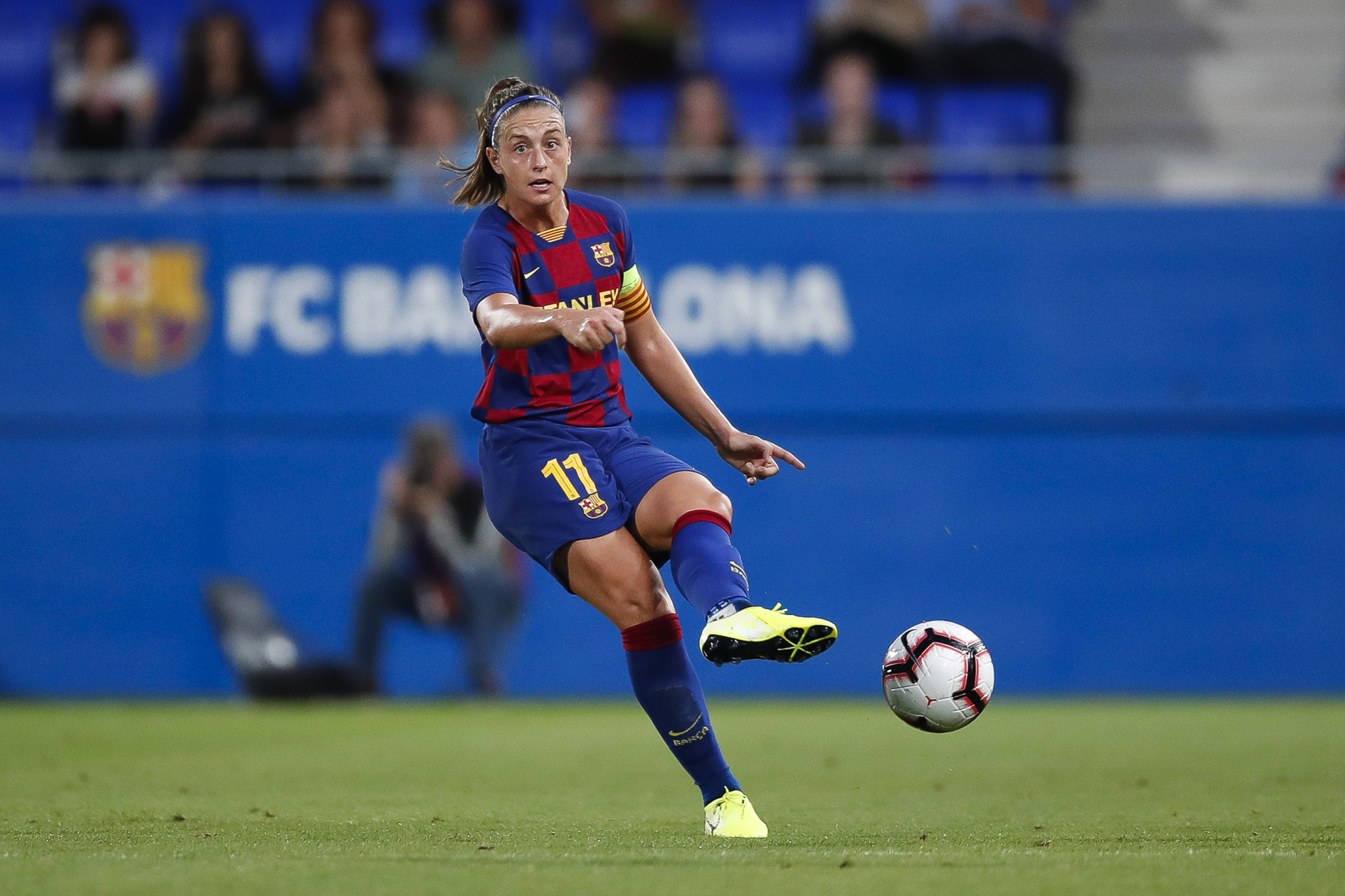 Alexia Putellas is one of the main contenders for the women's Ballon d'Or after also winning UEFA Women's Player of the Year ©Getty Images
