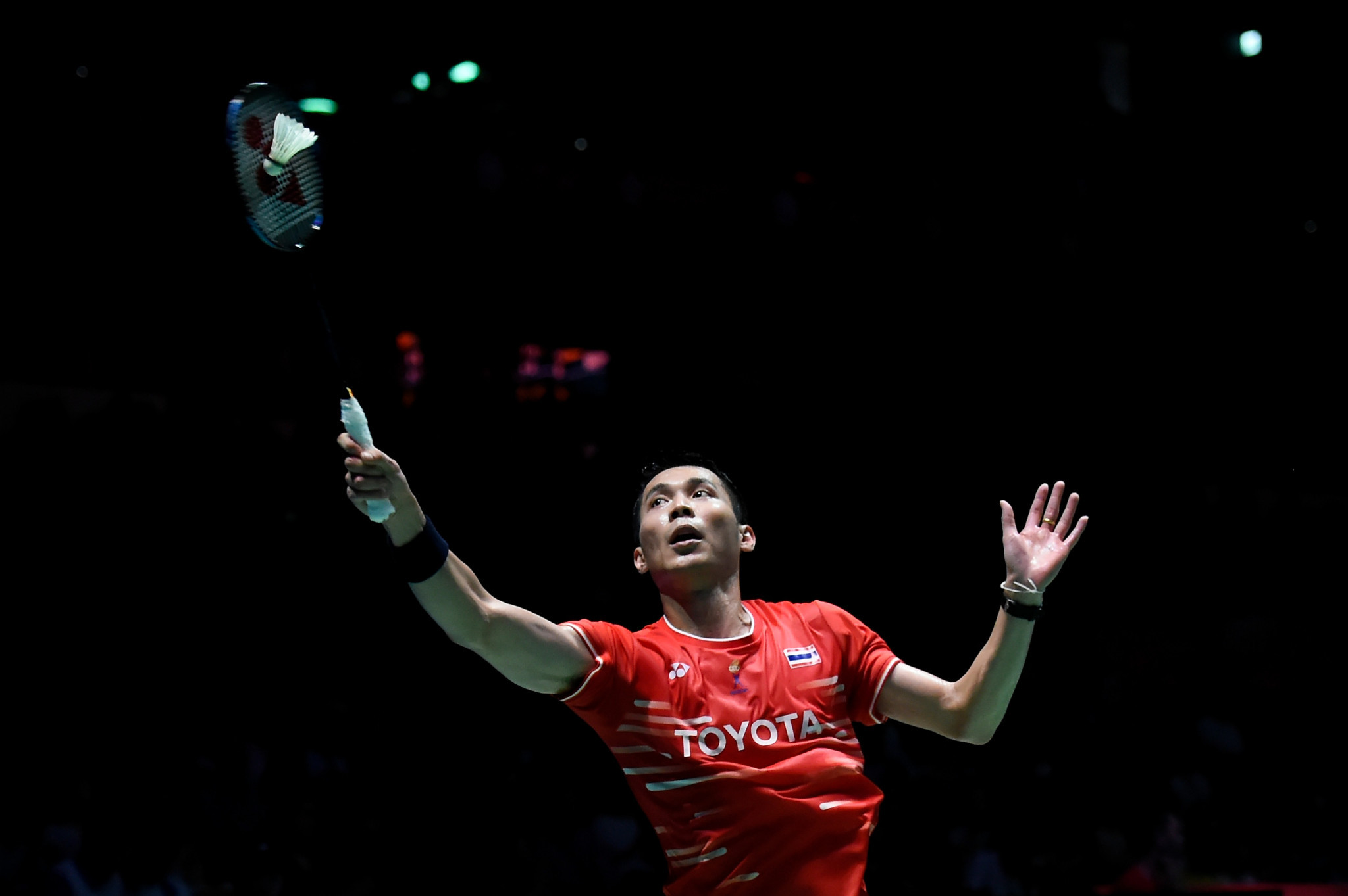 Suppanyu Avihingsanon helped Thailand stage a dramatic comeback in the Thomas Cup Group A ©Getty Images