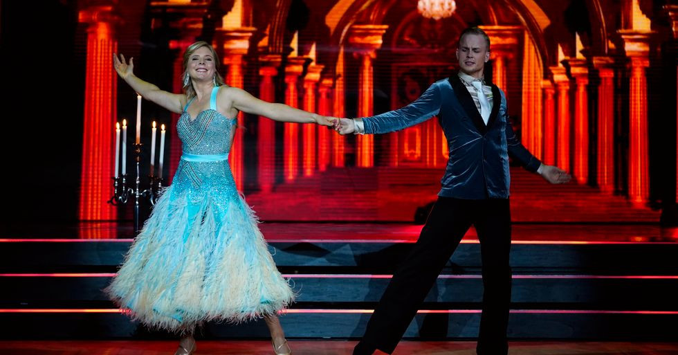 Instead of training for Beijing 2022, Maren Lundby is taking part in Skal vi danse, Norway’s version of Strictly Come Dancing ©TV2