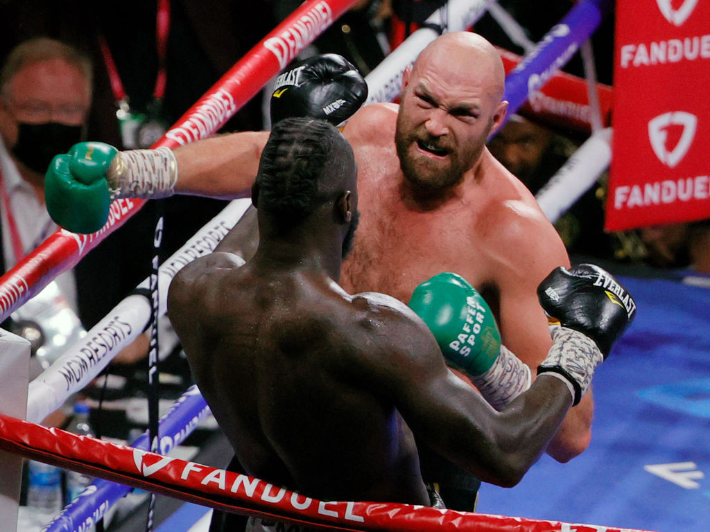 The post-fight press conference following the third WBC title fight between Tyson Fury and Deontay Wilder was cut short by the MC - but journalists actually present in Las Vegas will have been able to hoover up all the necessary details ©Getty Images