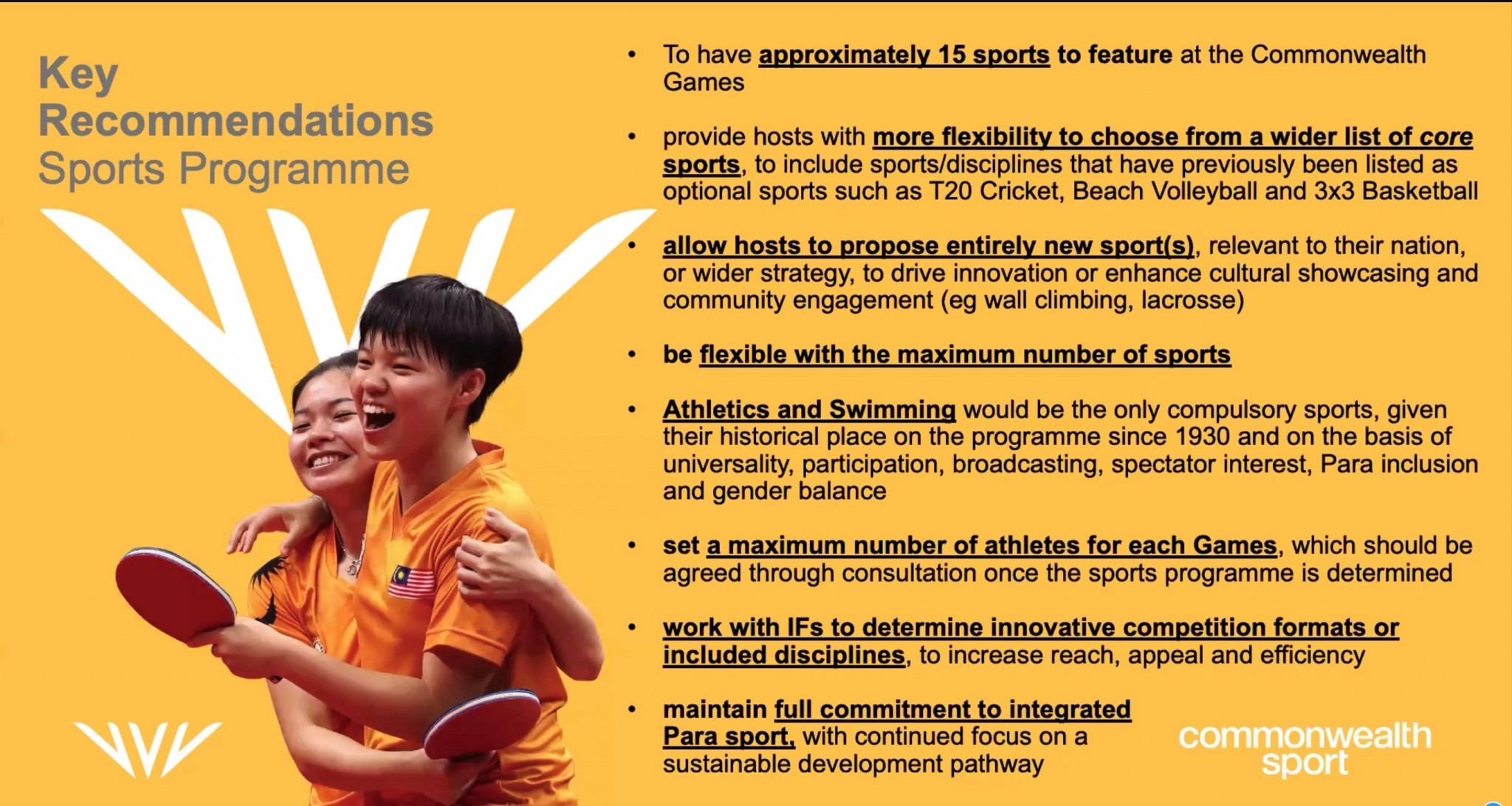 Key Recommendations Sports Programme CGF General Assembly 2021 (3) 