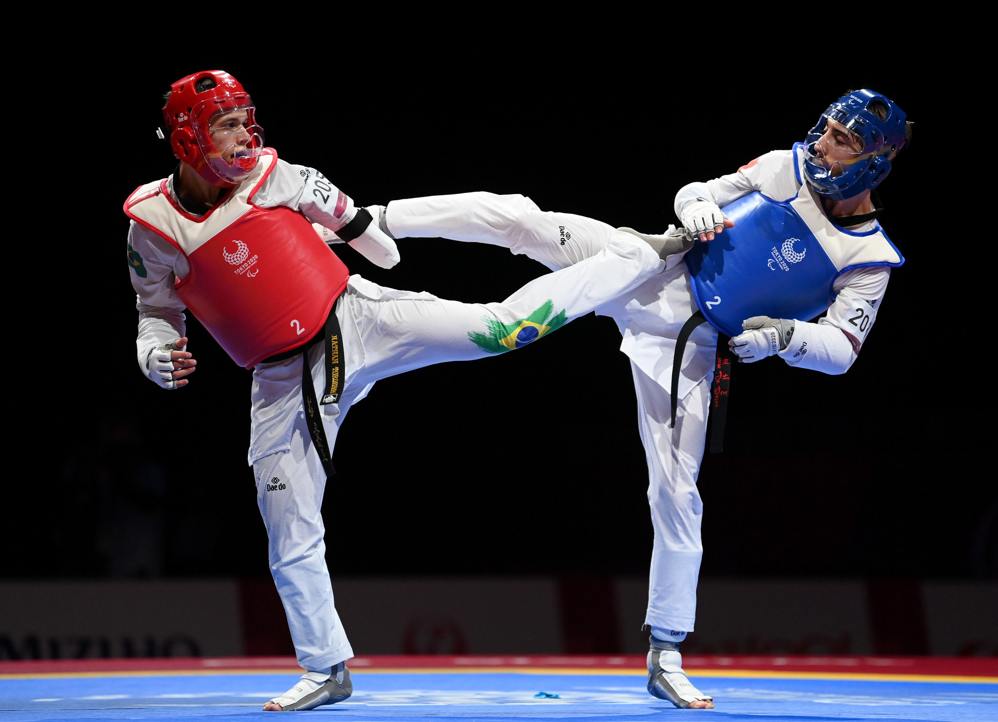 Taekwondo is on the programme for the Paris 2024 Paralympics ©Getty Images