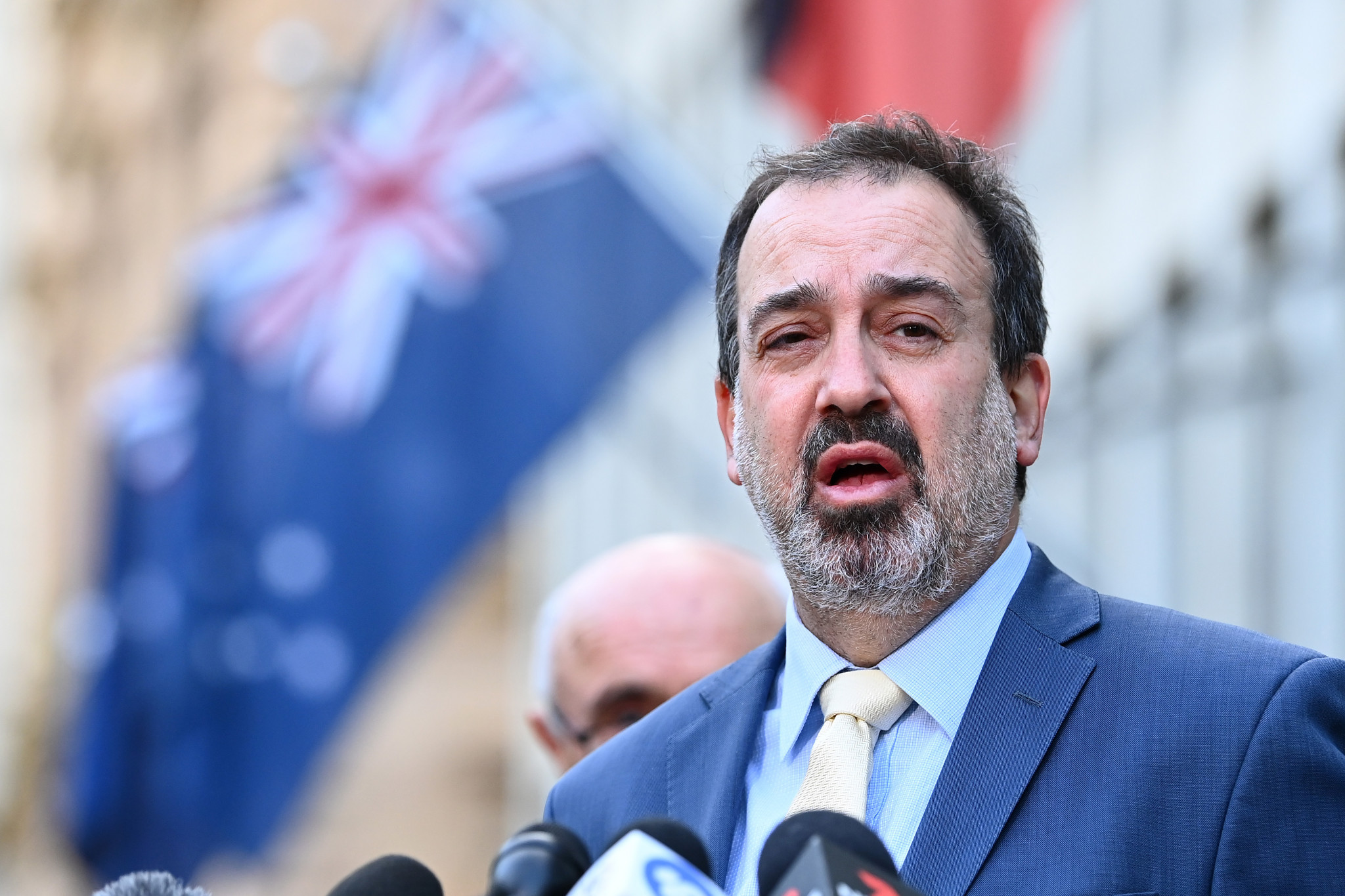 Victoria Sports Minister Martin Pakula has recommended tennis players to receive COVID-19 vaccinations ©Getty Images
