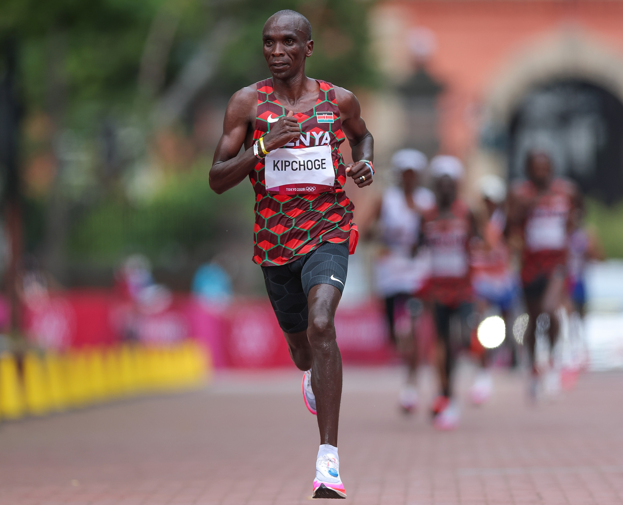 Eliud Kipchoge has won back-to-back Olympic marathon gold medals ©Getty Images