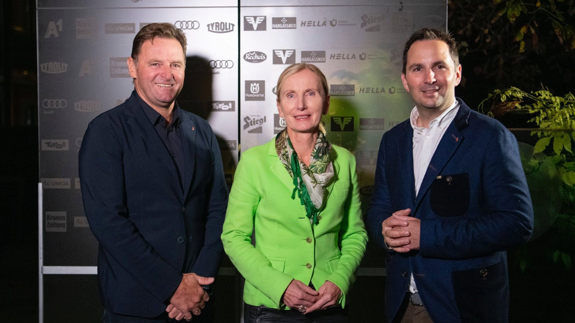Roswitha Stadlober, centre, was elected as President of the Austrian Ski Federation earlier this month ©ÖSV