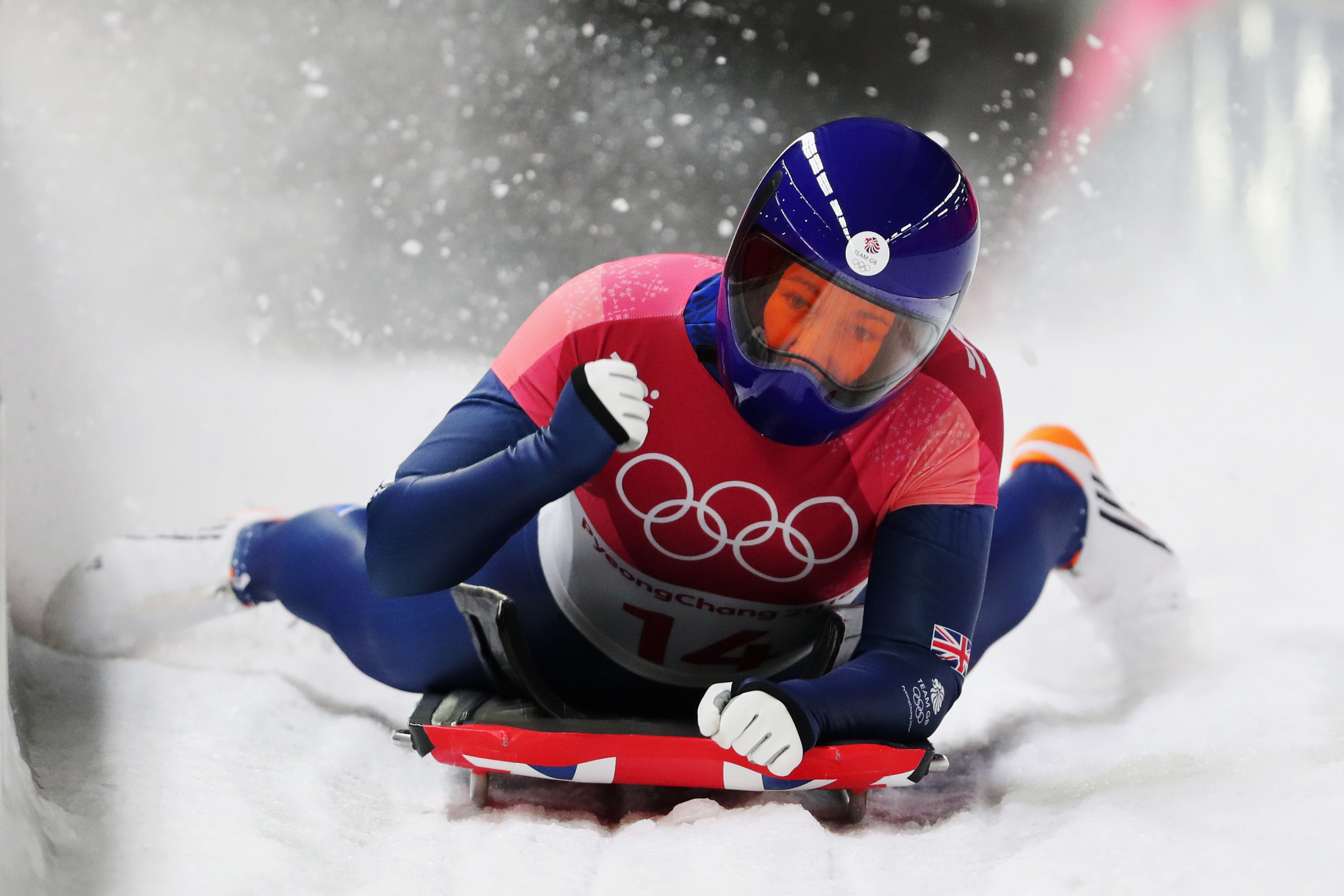 Skeleton athlete Lizzy Yarnold is Britain's most successful Winter Olympian with two gold medals, coming at Sochi 2014 and Pyeongchang 2018 ©Getty Images