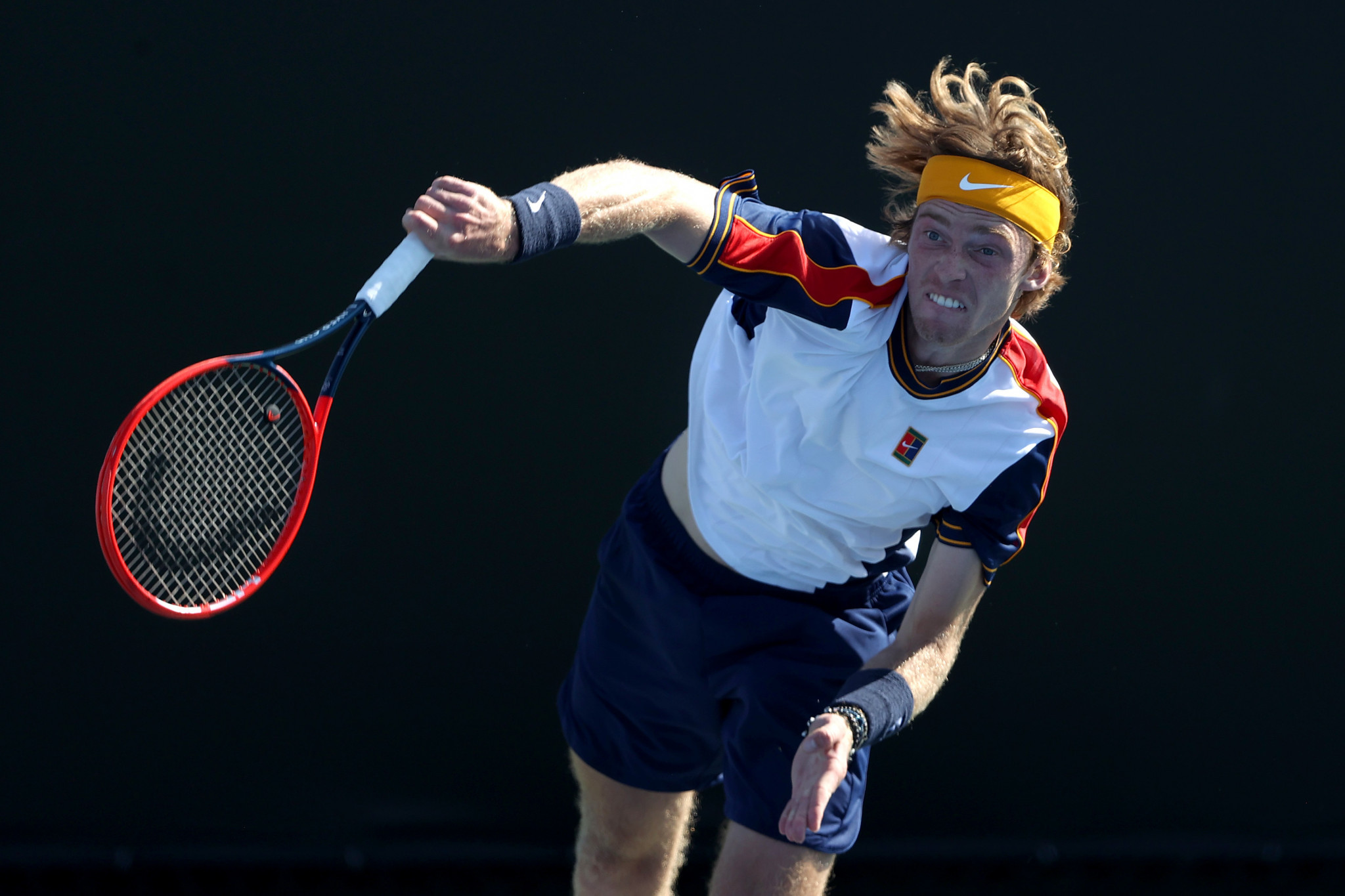 Andrey Rublev has decided to get vaccinated to ensure he can compete in Melbourne without facing any quarantine time ©Getty Images