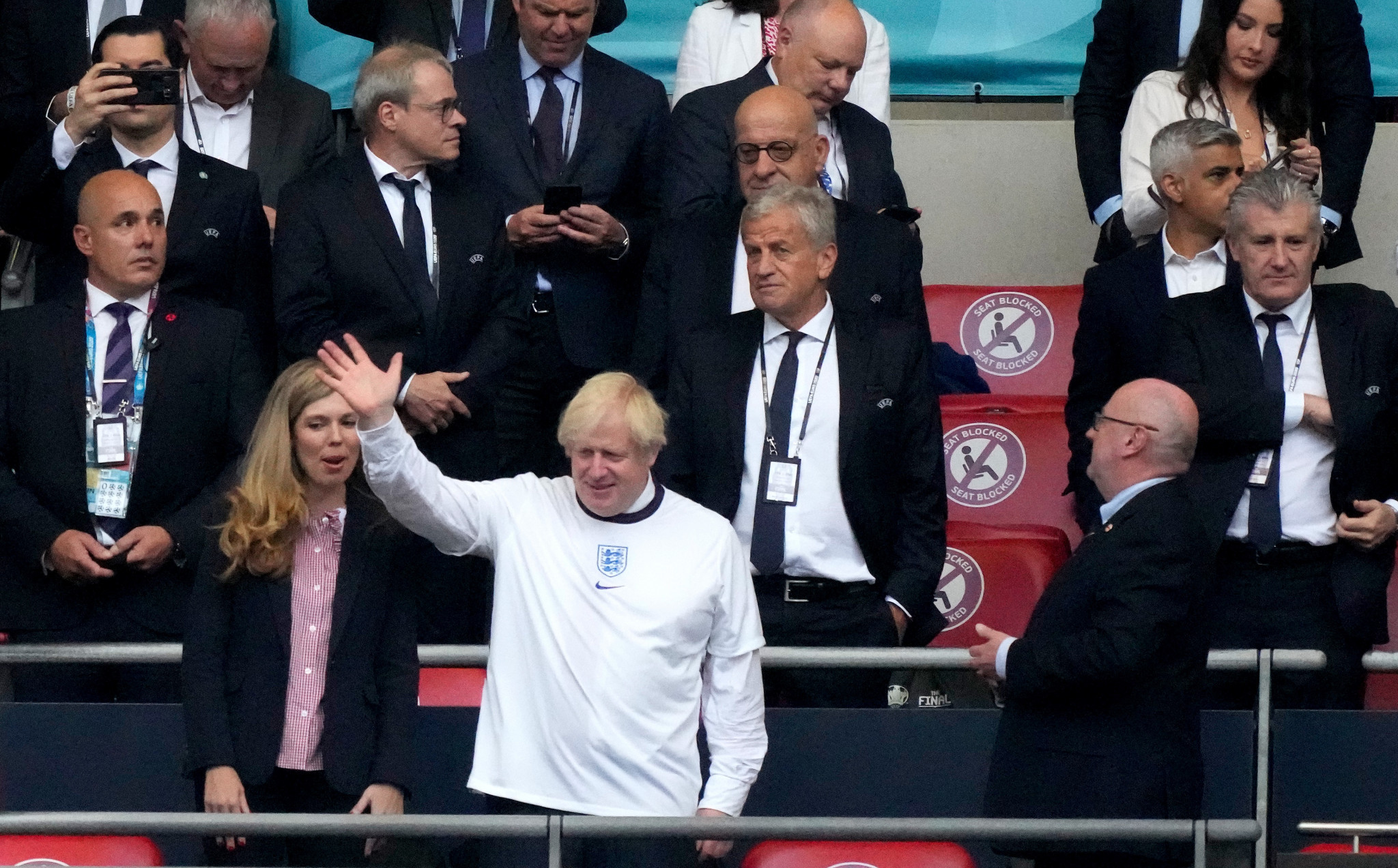 British Prime Minister Boris Johnson is backing the five-nation bid to stage the 2030 FIFA World Cup ©Getty Images