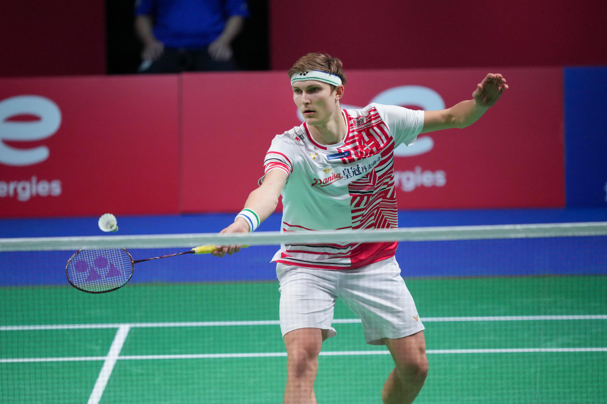 Olympic champion Viktor Axelsen advanced to the second round in Odense ©Getty Images