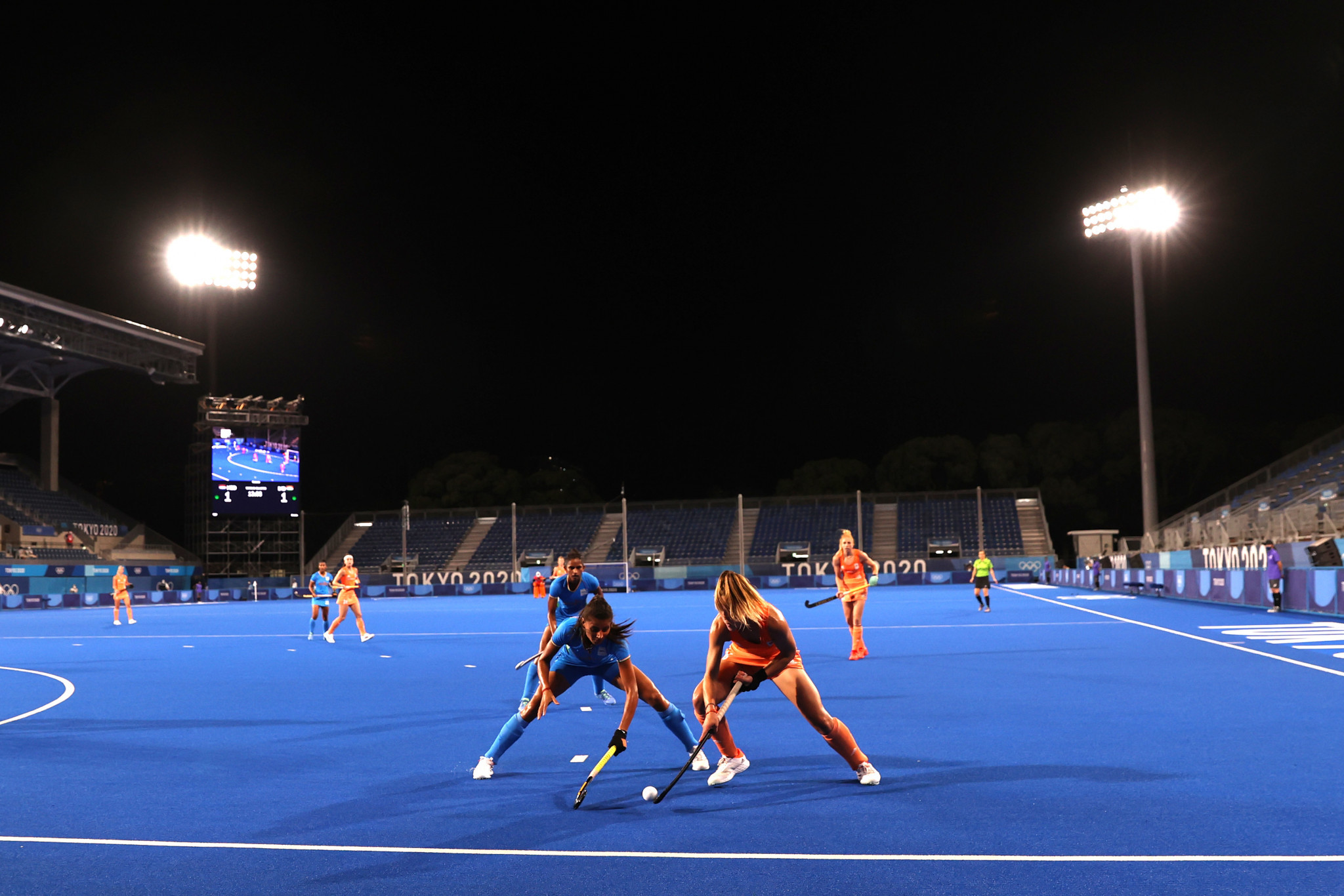 Hockey pitches at Tokyo 2020 were made with 60 per cent sugar cane  ©Getty Images