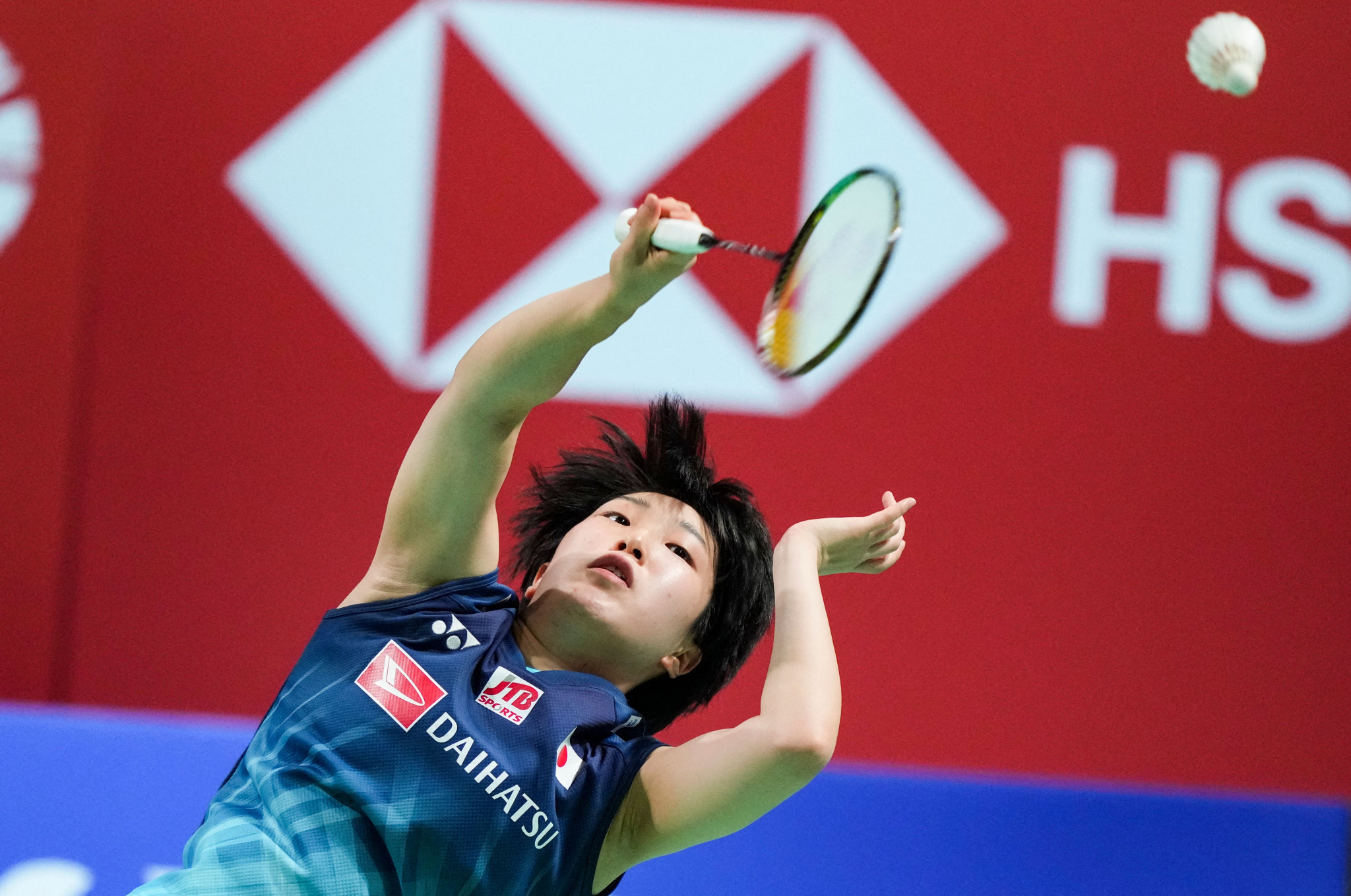Akane Yamaguchi is the highest-ranked women's singles player remaining at the Denmark Open ©Getty Images