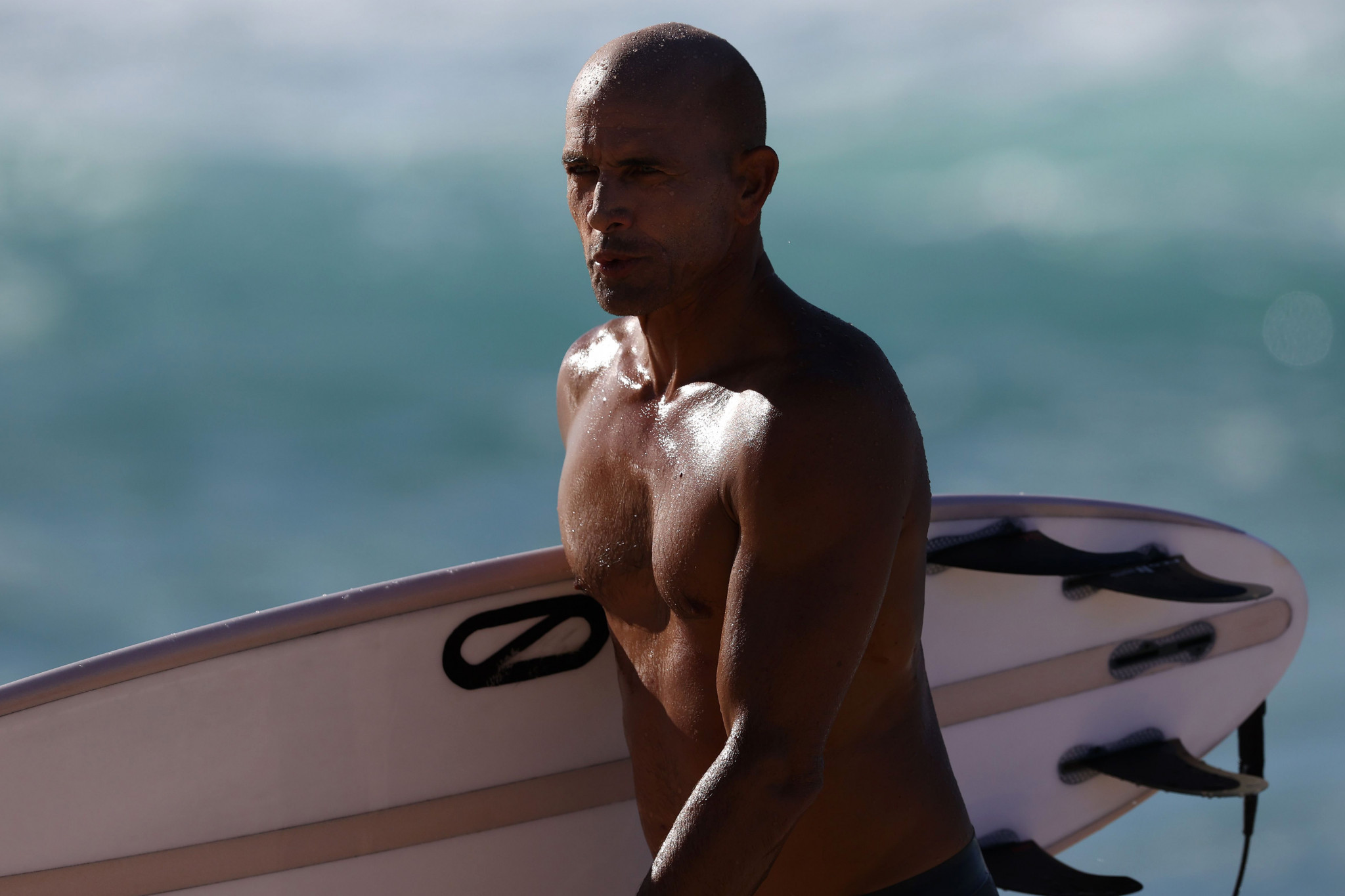 Kelly Slater has been criticised for his views on the COVID-19 vaccine ©Getty Images