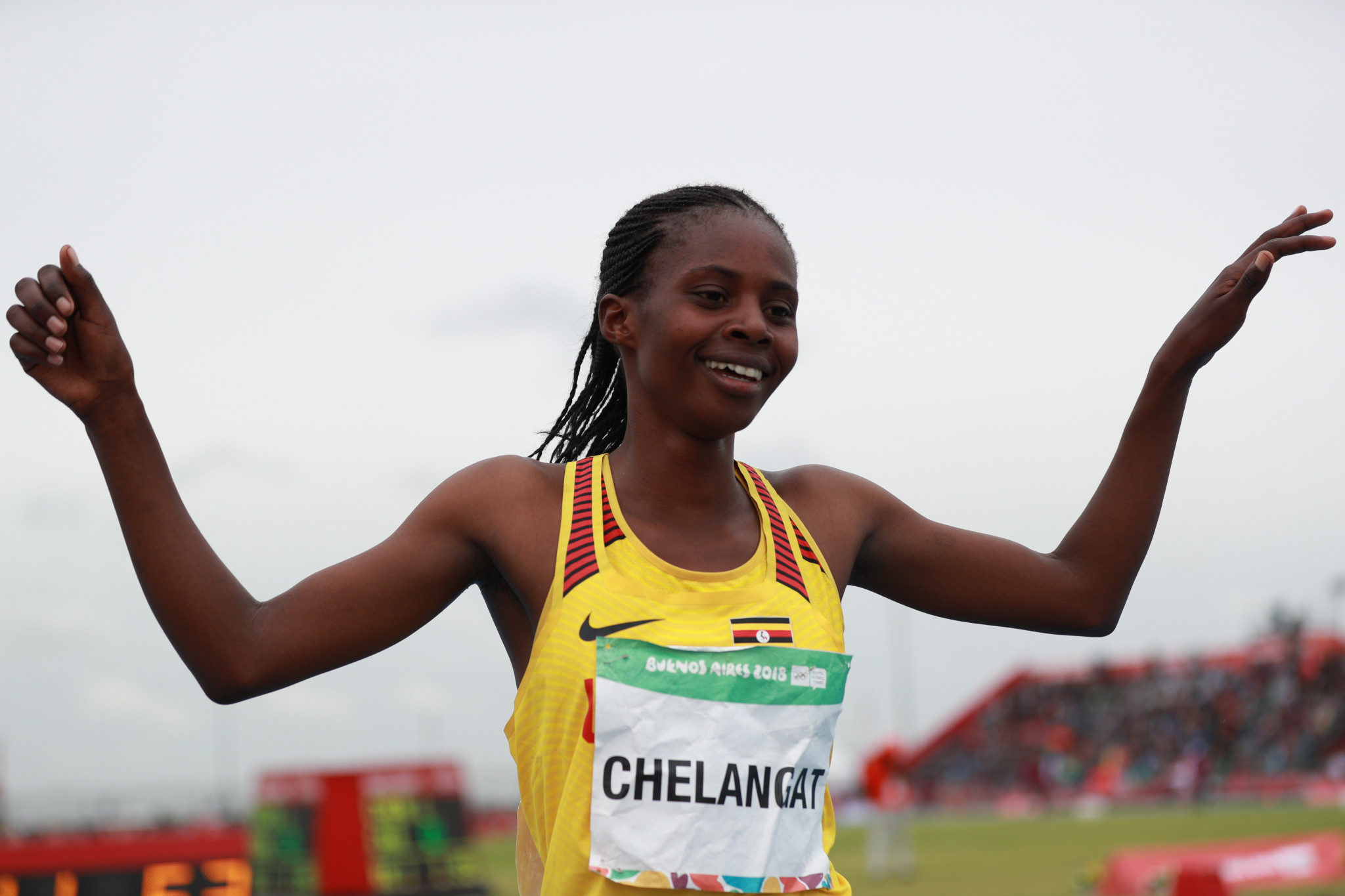 Uganda;s Sarah Chelangat is one of the favourites in the women's World Athletics Cross Country Tour Gold race in Amorebieta ©Getty Images