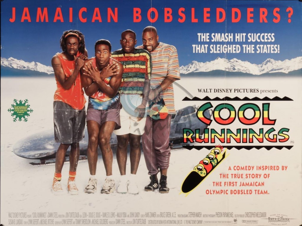 Jamiacan's bobsleigh team were immortalised in the Disney film Cool Runnings ©Cool Runnings