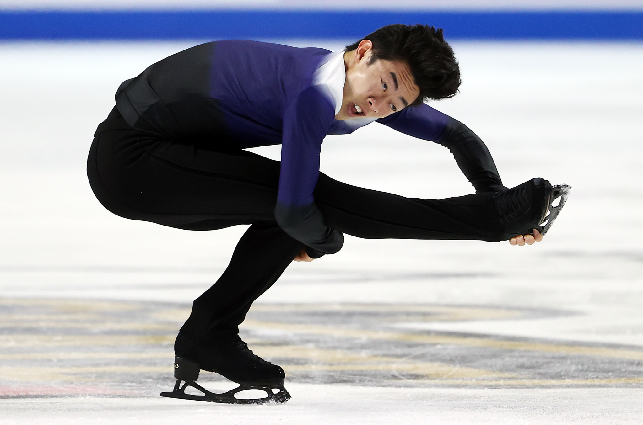 Nathan Chen's unbeaten streak which had lasted more than three seasons came to an end in Las Vegas ©Getty Images
