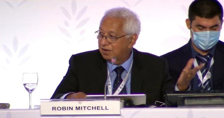 ANOC acting President Robin Mitchell has expressed his reservations at the plans ©ITG