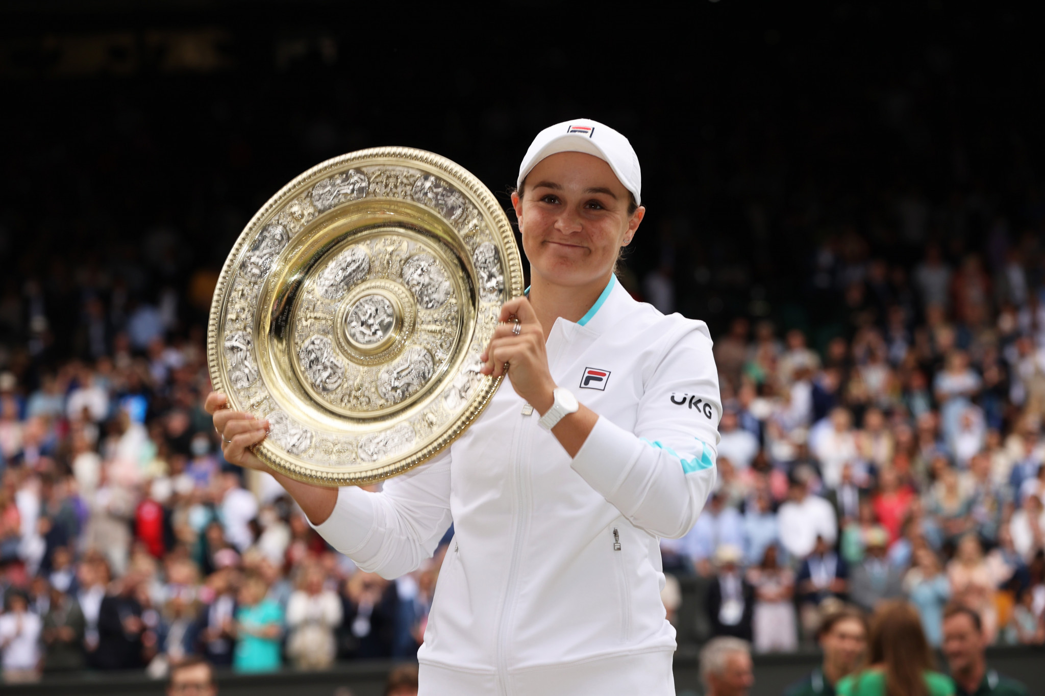 Ashleigh Barty will finish the year as world number one after winning five titles this season including her first women's singles Wimbledon crown ©Getty Images