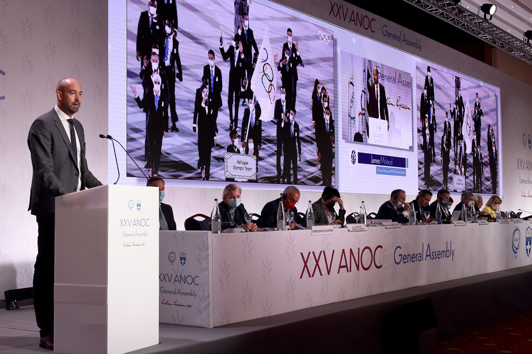 Senior IOC official James Macleod was approached by several NOCs about helping Afghanistan during the meeting ©ANOC
