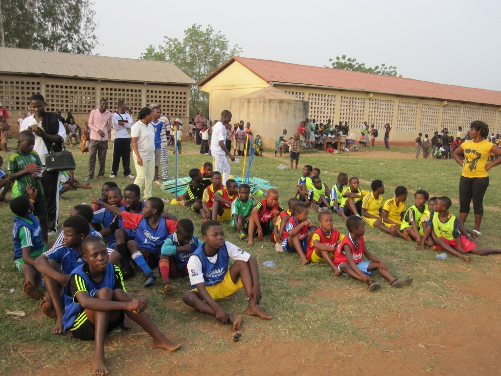 Nestlé were the sponsor of the IAAF Kids Athletics programme