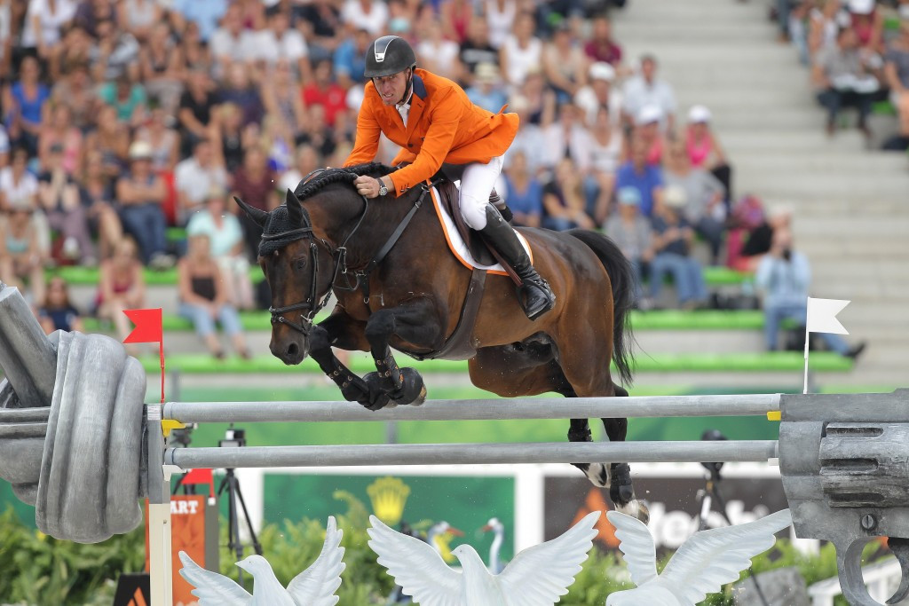 Jur Vrieling of The Netherlands is one of the riders who are sponsored by Ariat