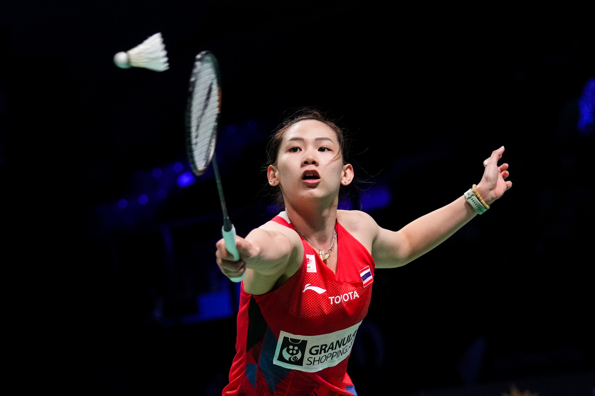 Thailand's fifth seed Pornpawee Chochuwong secured a resounding 21-12, 21-4 victory against Bulgaria's Linda Zetchiri in the women's singles ©Getty Images