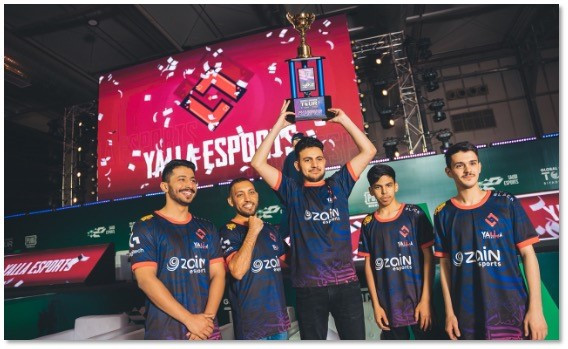 Team YaLLa held a 41 point lead after the second day of this event, and eventually triumphed by four points ©Global Esports Federation