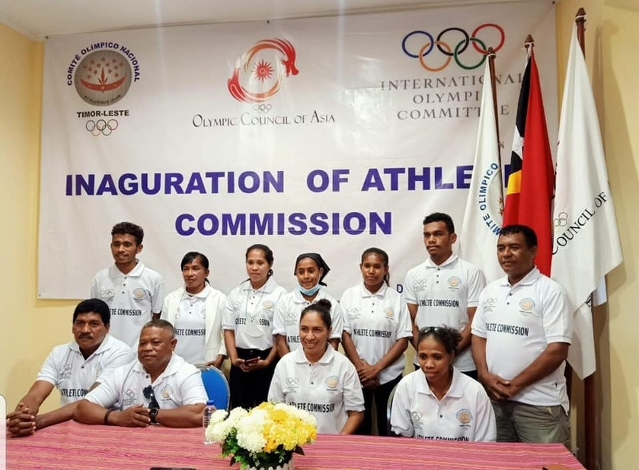 Timor-Leste NOC inaugurates first-ever Athletes' Commission for 2021-2025 term