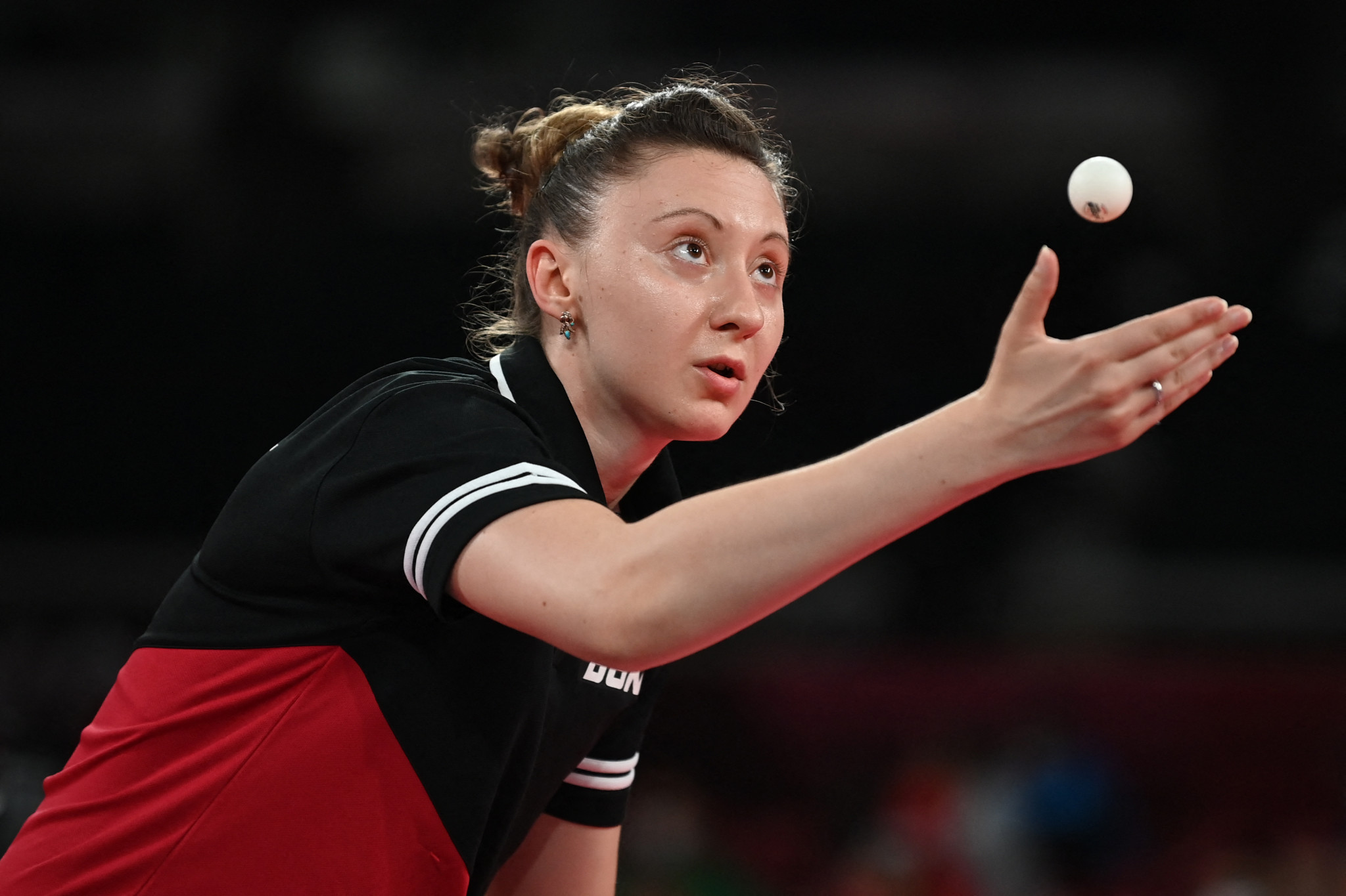 Austrian top seed Sofia Polcanova is through to the women's singles quarter-finals as she beat Russia's Mariia Tailakova ©Getty Images