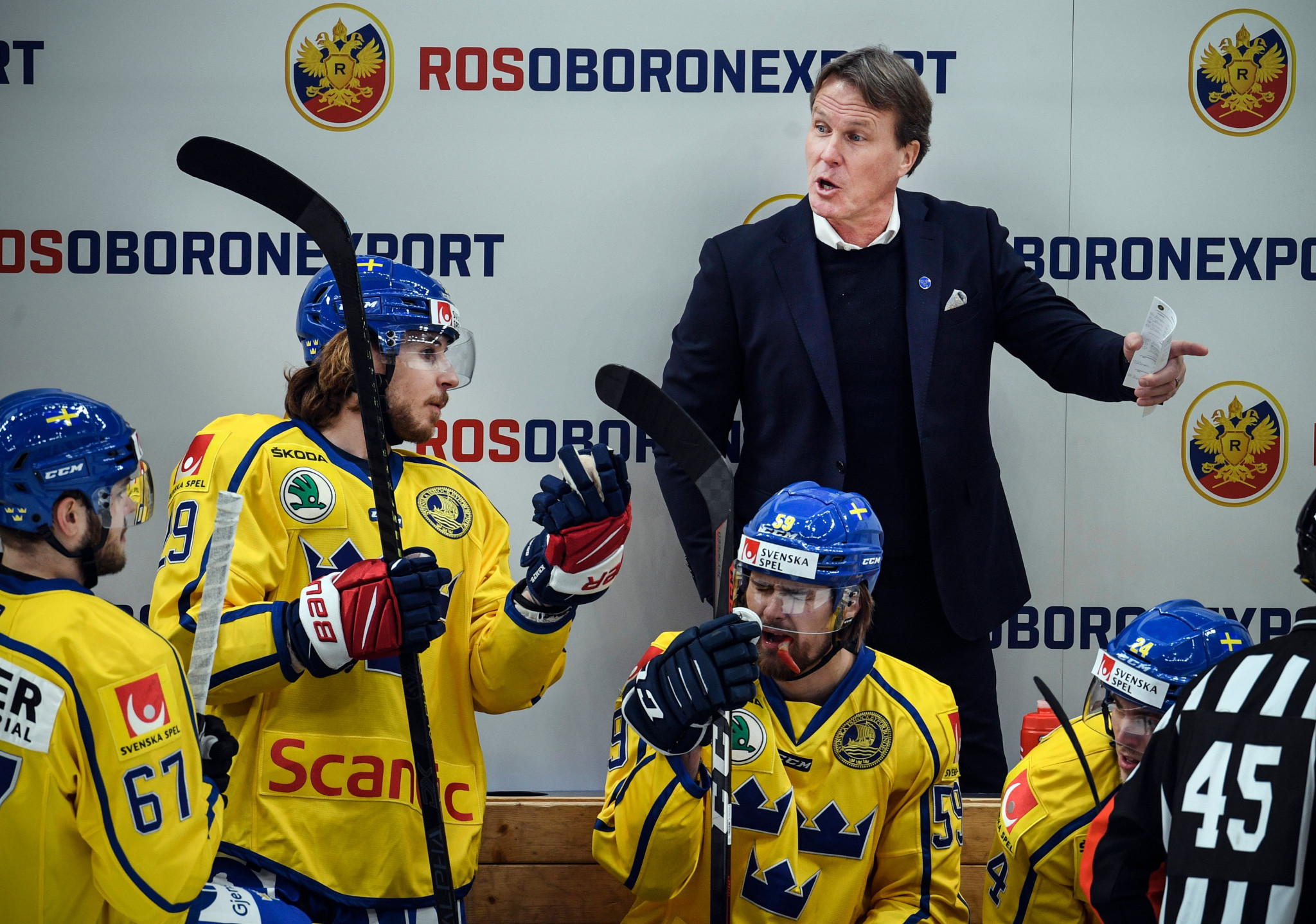 Johan Garpenlöv will cease to be Sweden head coach after next year's World Championship ©Getty Images