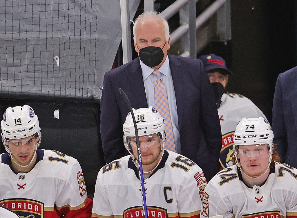 Joel Quenneville has resigned as head coach of the Florida Panthers ©Getty Images 