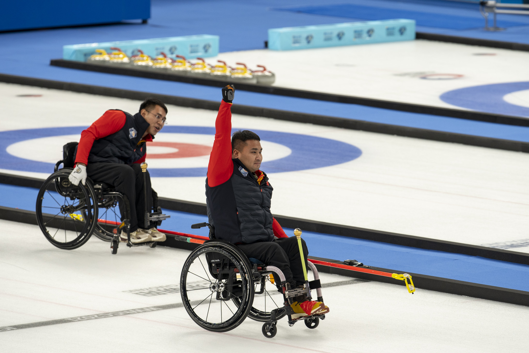 China beat the United States 8-5 to reach the World Wheelchair Curling Championship gold-medal match ©Getty Images