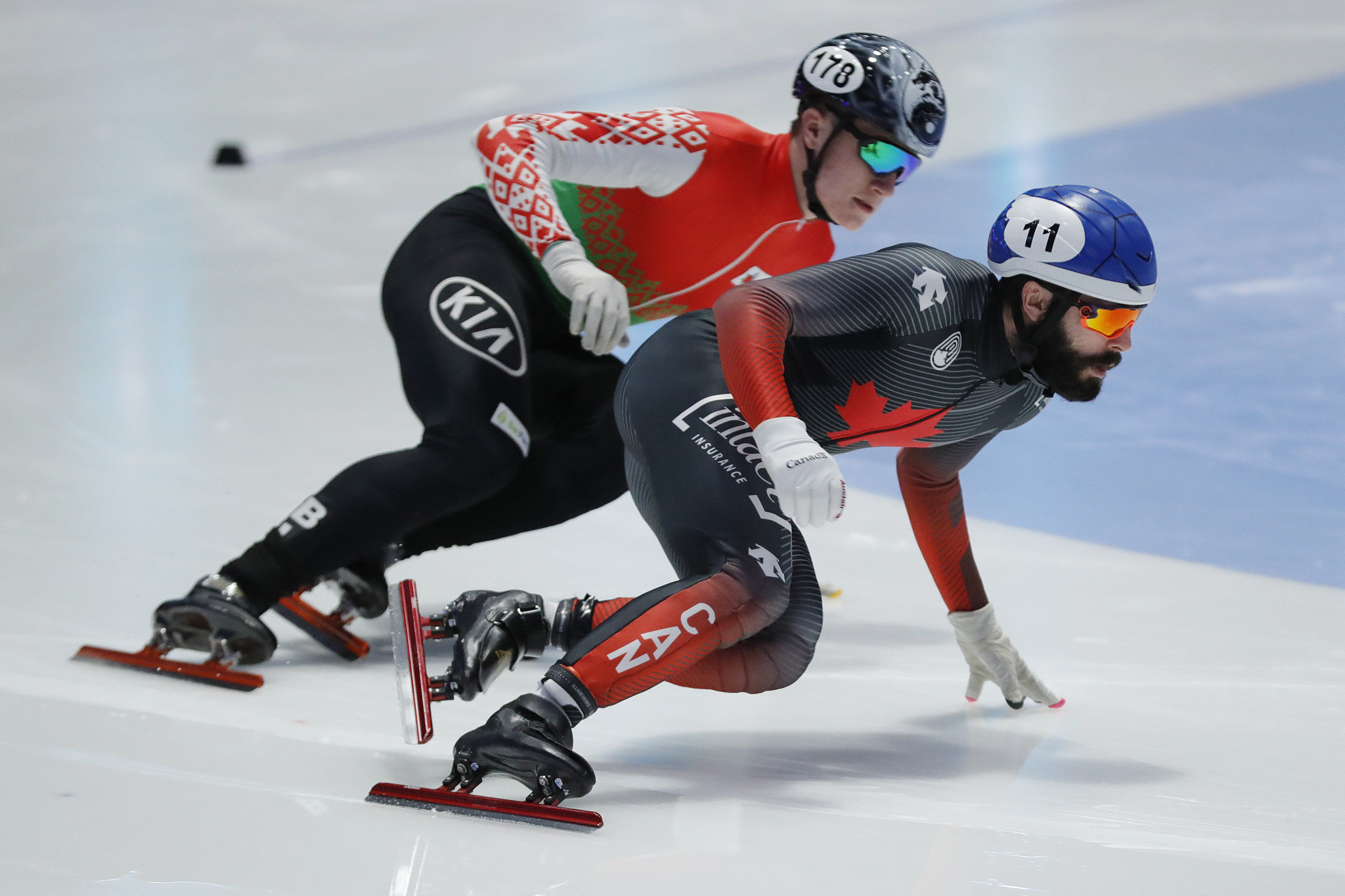 Canada and South Korea lead the pack at Short Track Speed Skating World Cup