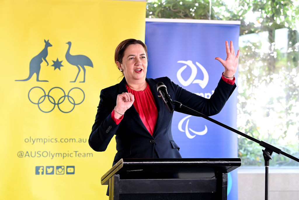 Queensland Premier Annastacia Palaszczuk has faced criticism over laws linked to the formation of the Brisbane 2032 Organising Committee ©Getty Images