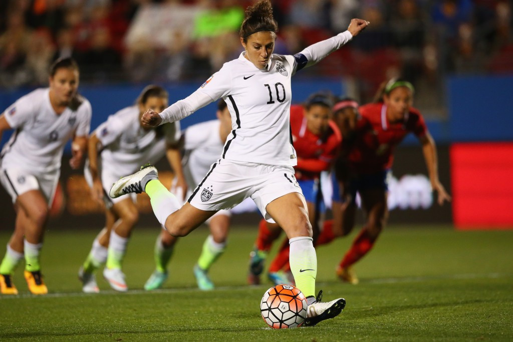 London 2012 champions United States thrash Costa Rica at CONCACAF Women's Olympic Qualifier