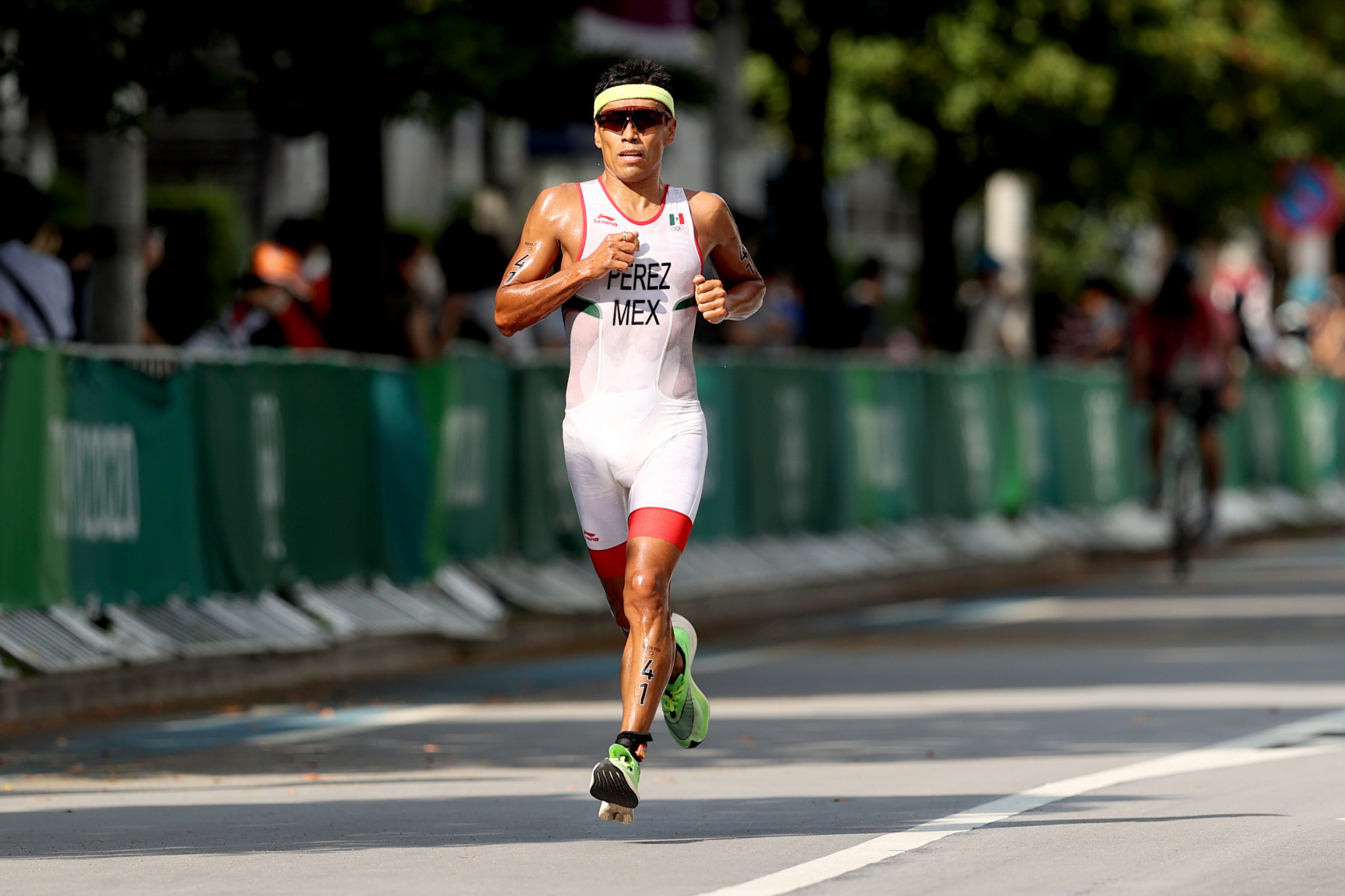 Irving Perez won the men's elite race at the Americas Triathlon Championships ©Getty Images