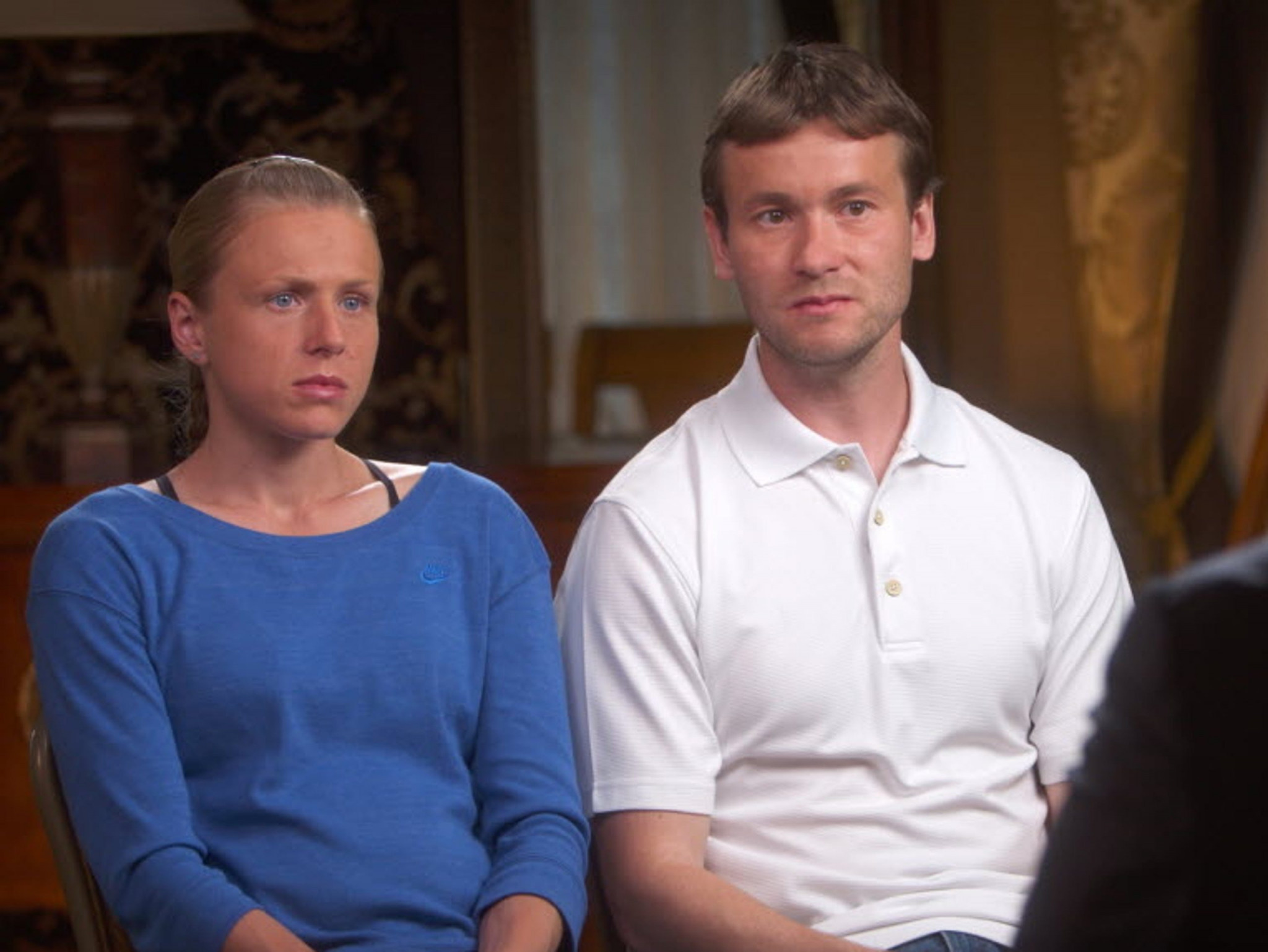 Yulia and Vitaly Stepanov turned whistleblowers when they helped WADA during their investigation into Russian doping ©CBS