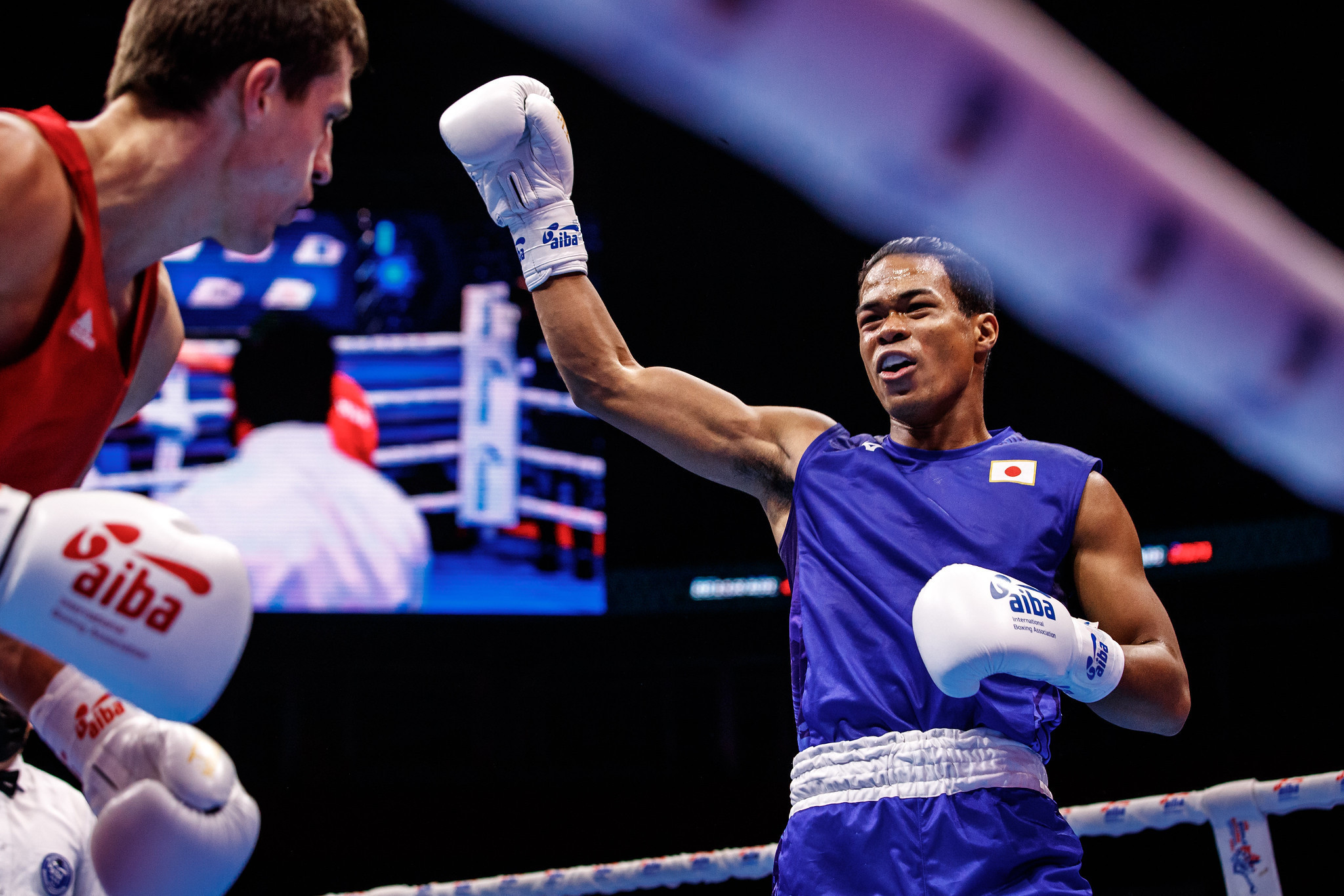 Sewonrets Okazawa is into the quarter-finals of the under-67kg category ©AIBA